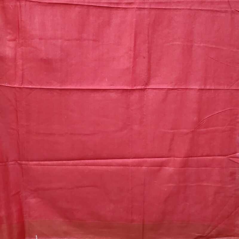 Silk Cotton Zari Border Block Print Saree #6 Silk Cotton Zari Border Block Print Saree #6
