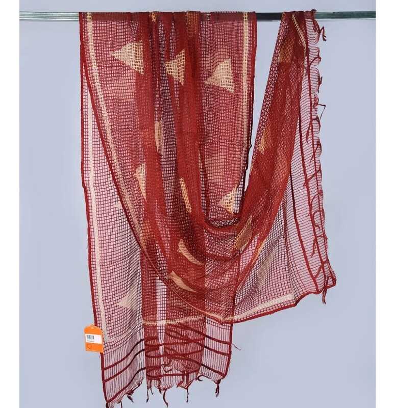 Bhagalpuri Cotton Block Print Dupatta #1 Bhagalpuri Cotton Block Print Dupatta #1