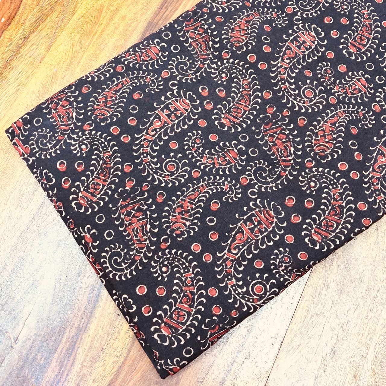 Bagru Dabu Handblock Cotton Print #11 Bagru Dabu Handblock Cotton Print #11