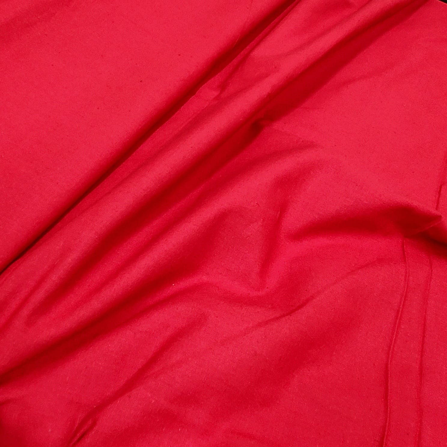 Cotton Plain Fabric (Red) Cotton Plain Fabric (Red)