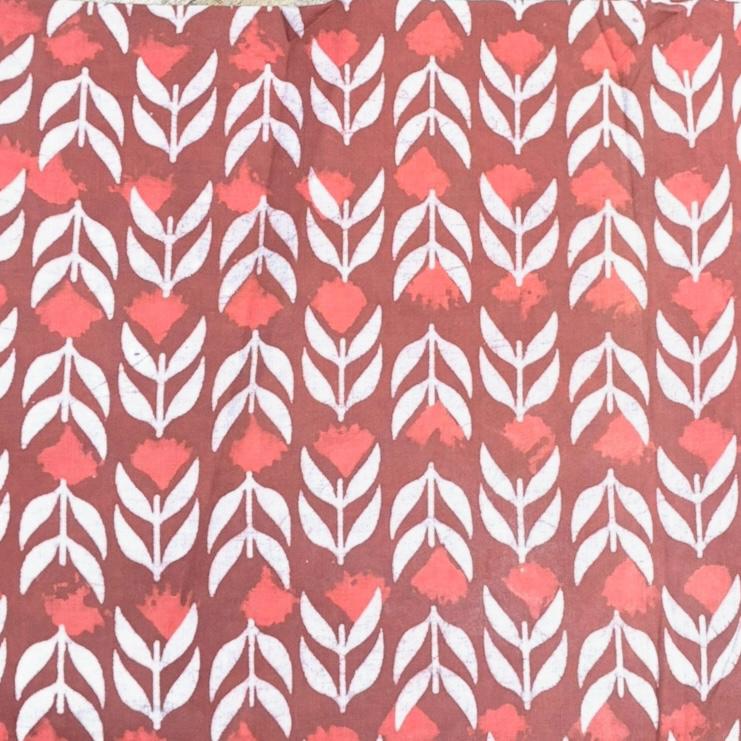 Indigo Dabu Pastel Cotton Print #2 Indigo Dabu Pastel Cotton Print #2