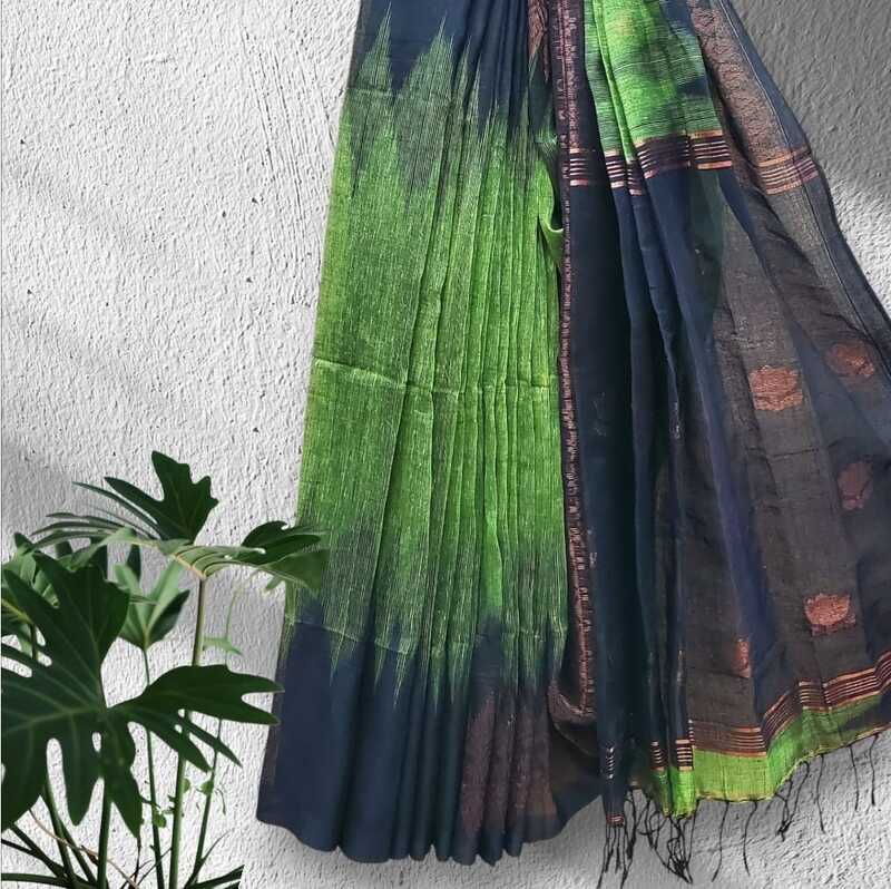 Linen Jamdani Saree #3 Linen Jamdani Saree #3