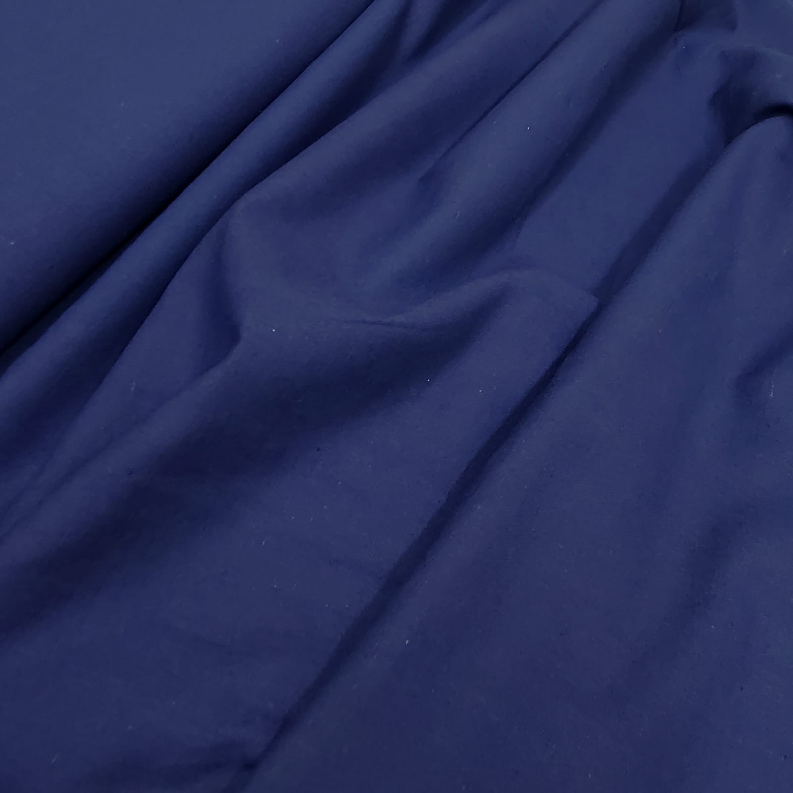 Cotton Plain Fabric (Navy Blue) Cotton Plain Fabric (Navy Blue)