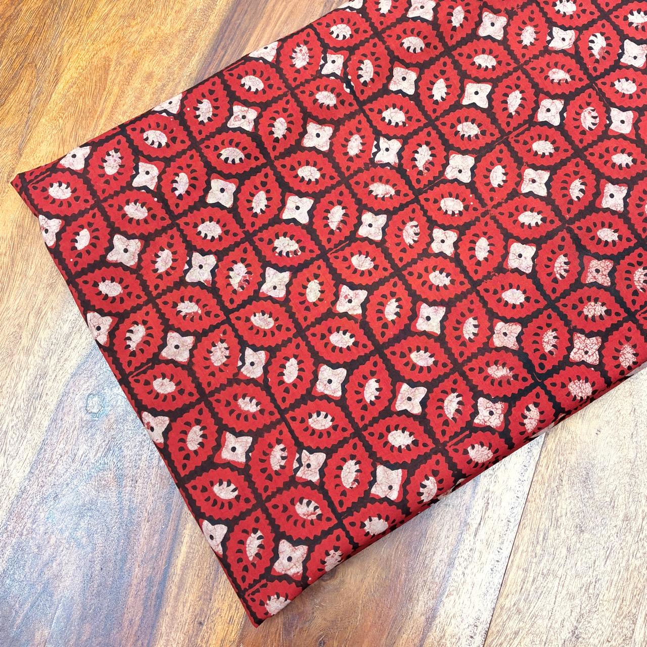 Bagru Dabu Handblock Cotton Print #4 Bagru Dabu Handblock Cotton Print #4