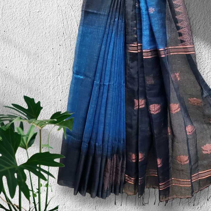 Linen Jamdani Saree #5 Linen Jamdani Saree #5