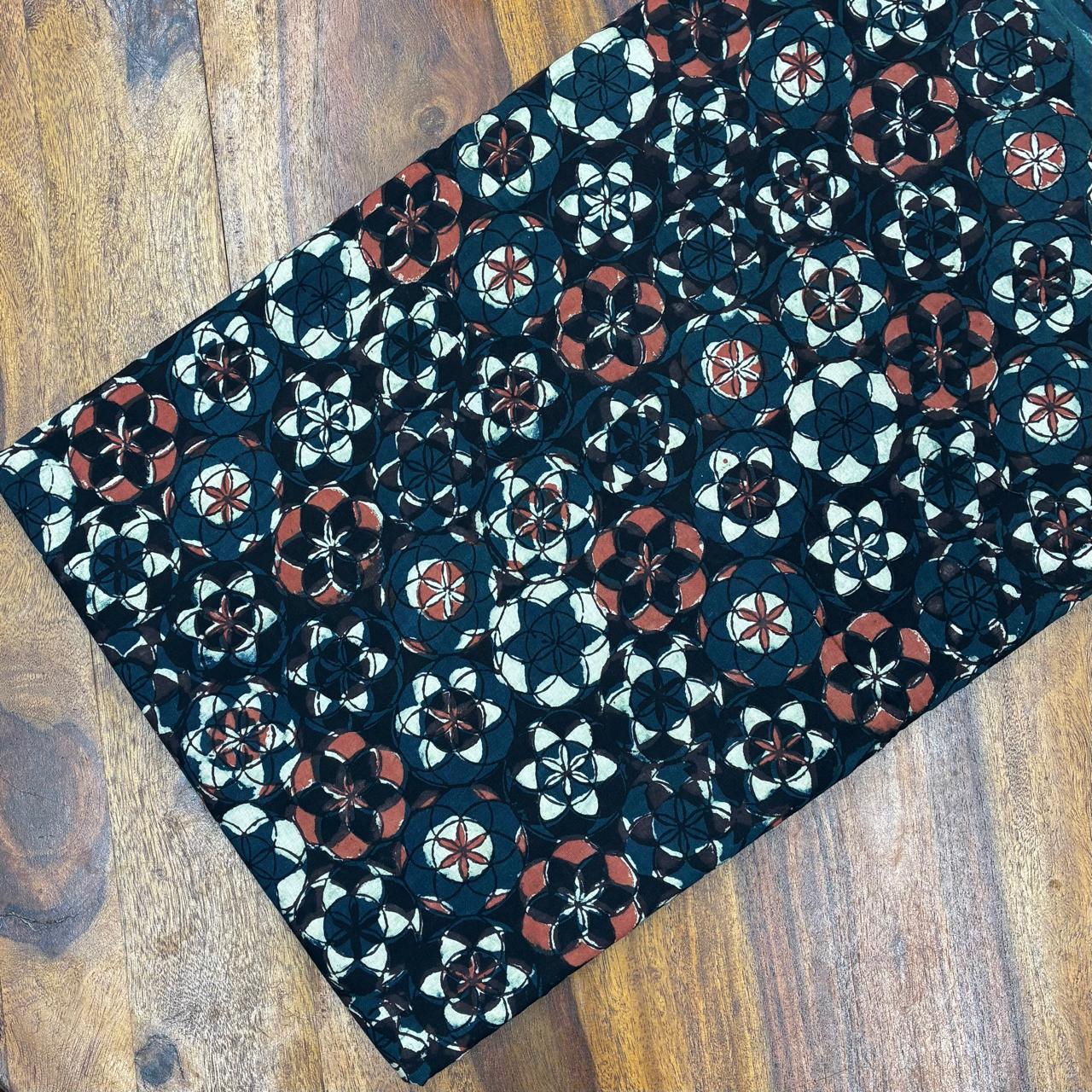 IBagru Dabu Handblock Cotton Print #12 IBagru Dabu Handblock Cotton Print #12