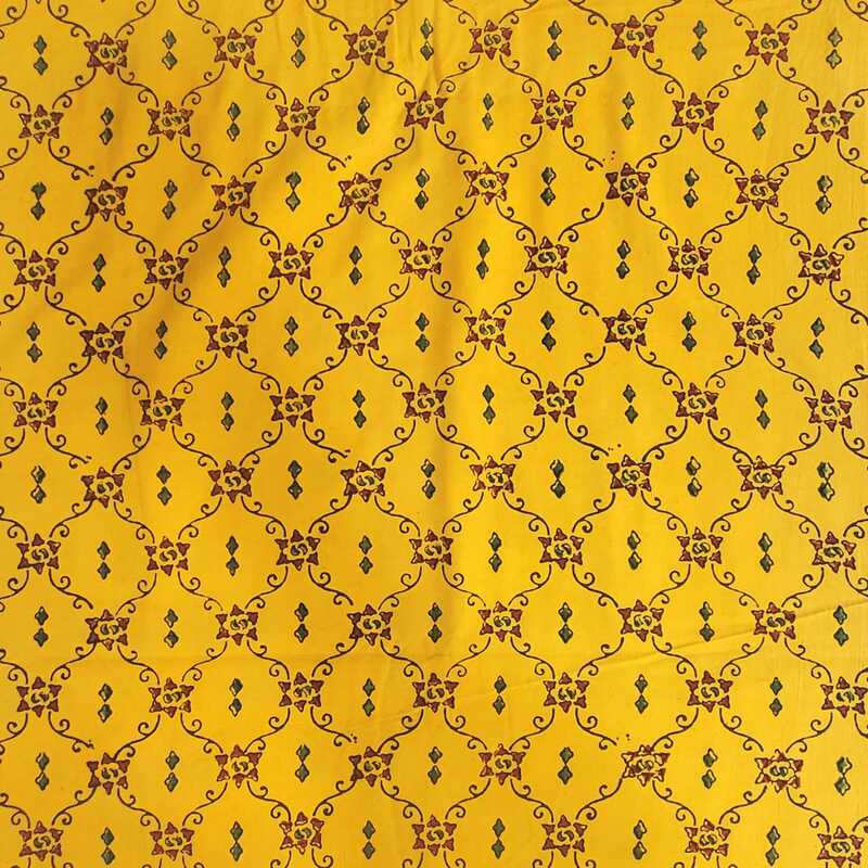Ajrakh Print Cotton Fabric #01 Ajrakh Print Cotton Fabric #01
