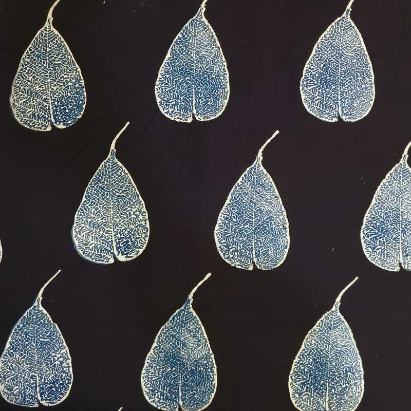 Ajrakh Print Cotton Fabric #10