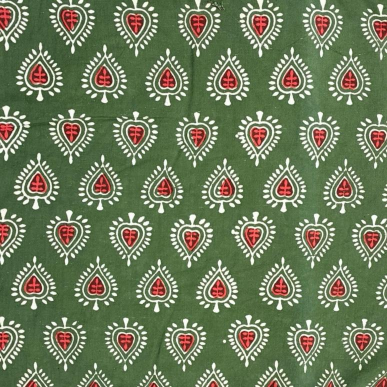 Bagru Handblock Cotton Print #14 Bagru Handblock Cotton Print #14