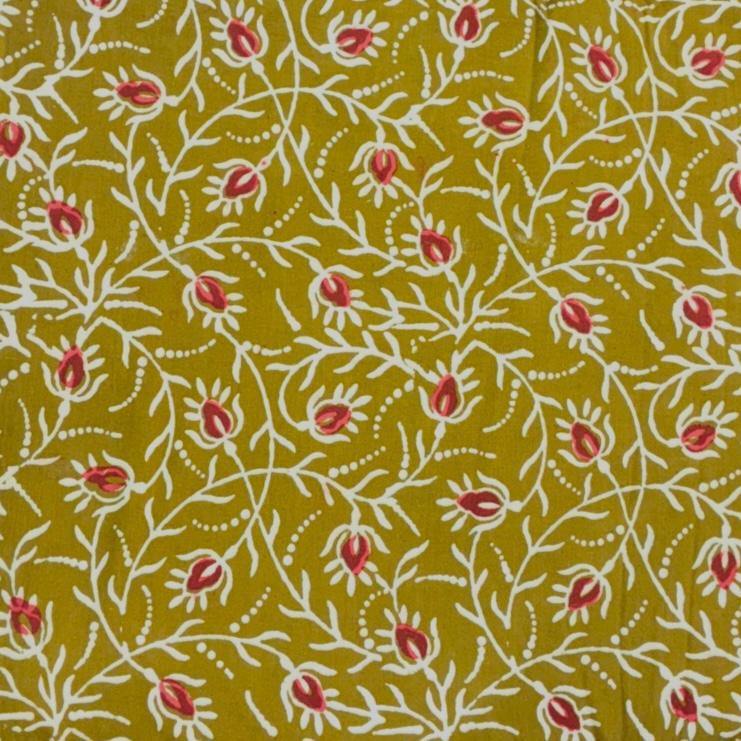 Bagru Handblock Cotton Print #15 Bagru Handblock Cotton Print #15