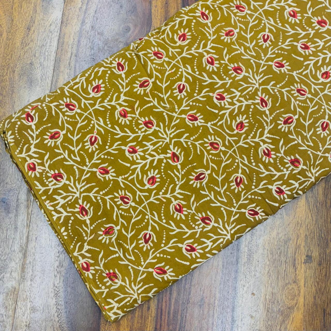 Bagru Handblock Cotton Print #15 Bagru Handblock Cotton Print #15