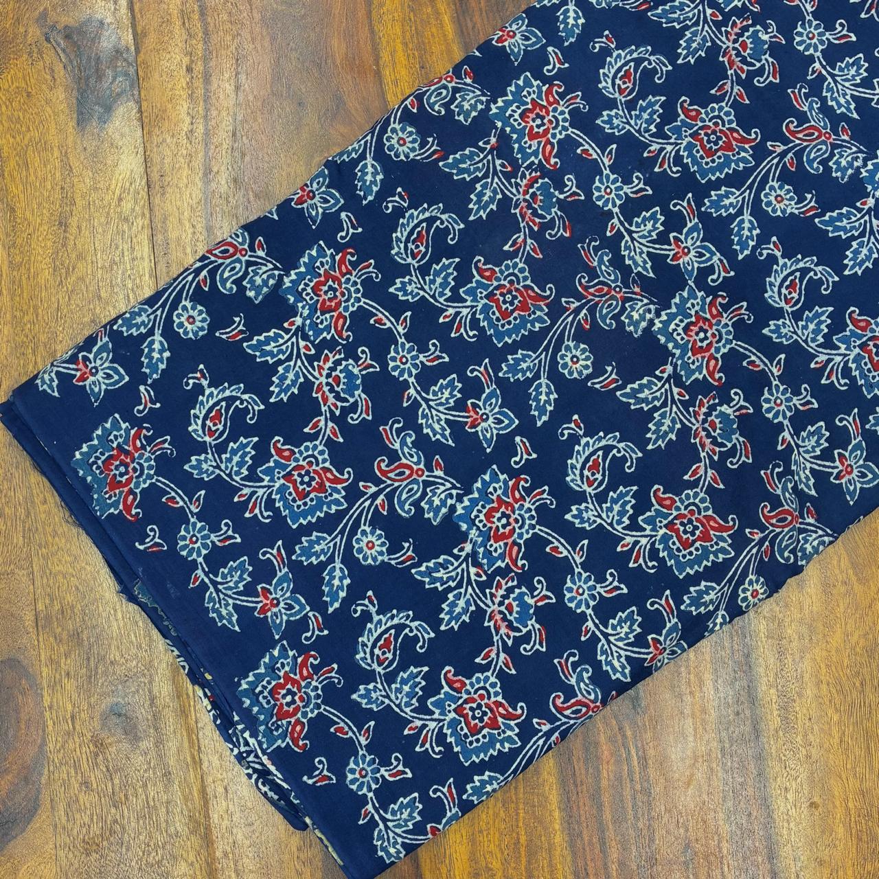 Bagru Handblock Cotton Print #17 Bagru Handblock Cotton Print #17