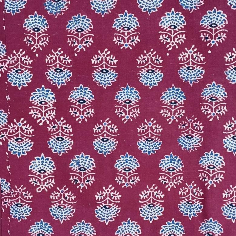 Bagru Handblock Cotton Print #19 Bagru Handblock Cotton Print #19