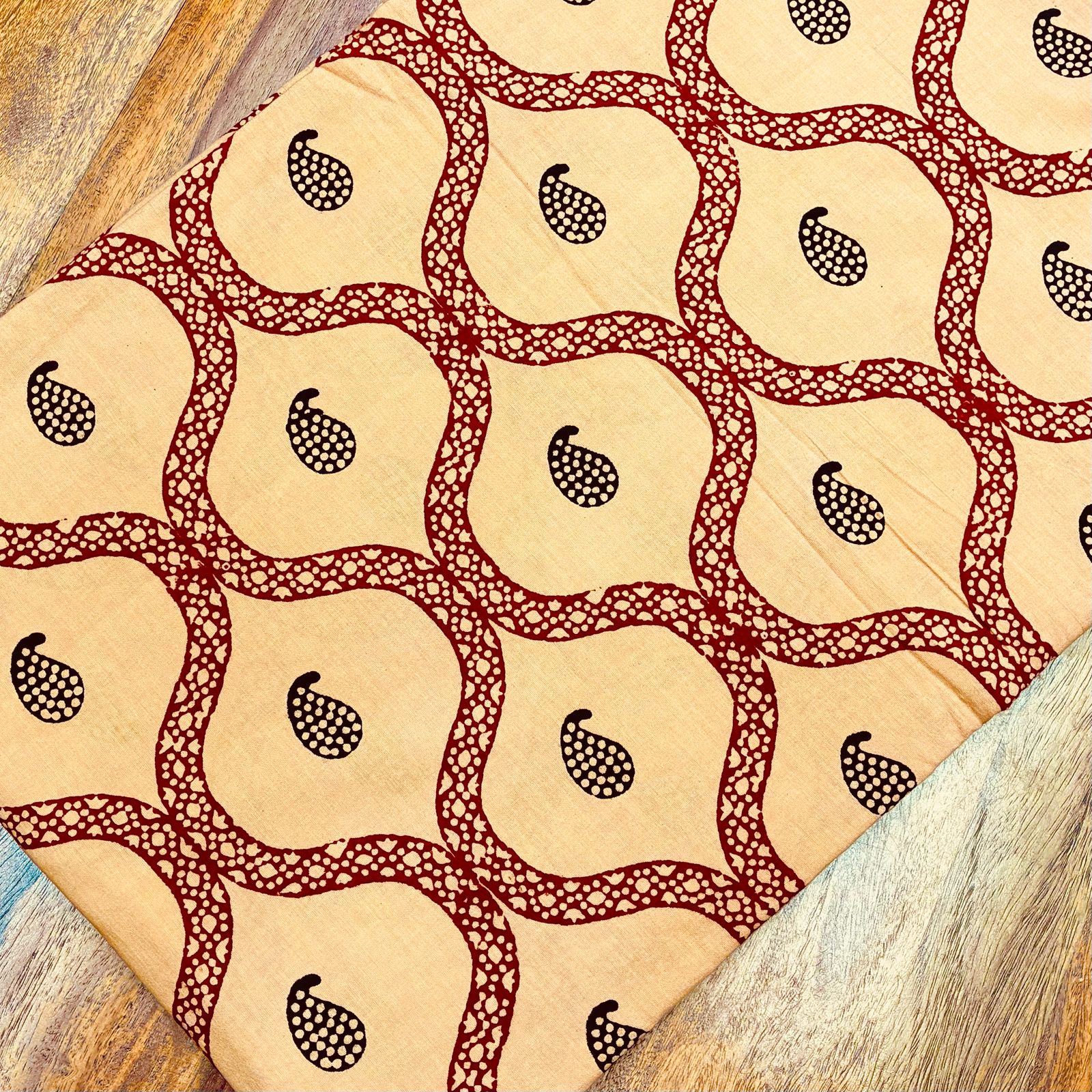 Bagh Handblock Cotton Print #22 Bagh Handblock Cotton Print #22