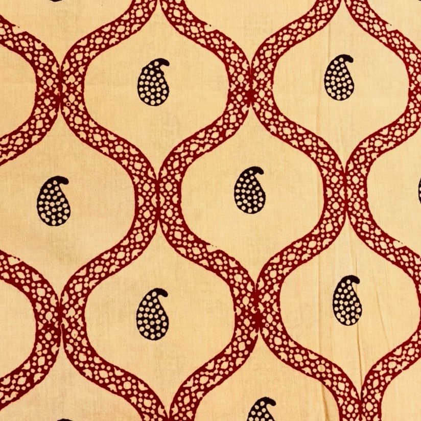 Bagh Handblock Cotton Print #22 Bagh Handblock Cotton Print #22