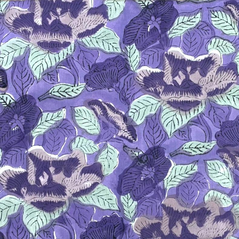 Sanganeri Handblock Cotton Fabric #67 Sanganeri Handblock Cotton Fabric #67