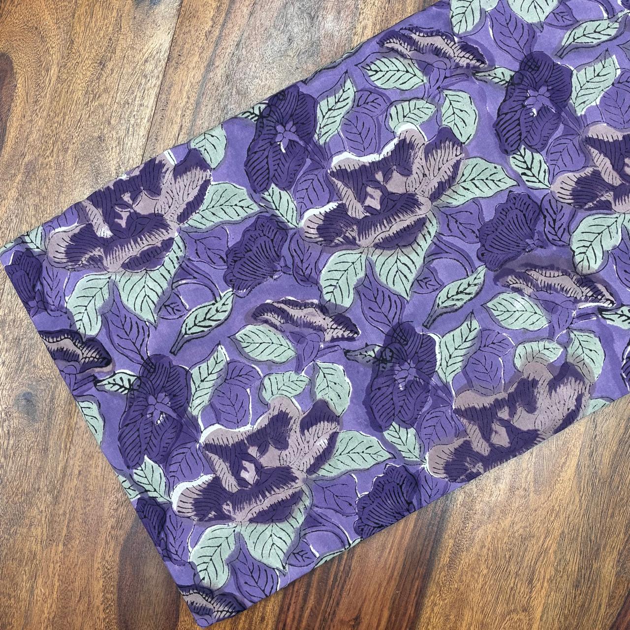 Sanganeri Handblock Cotton Fabric #67 Sanganeri Handblock Cotton Fabric #67