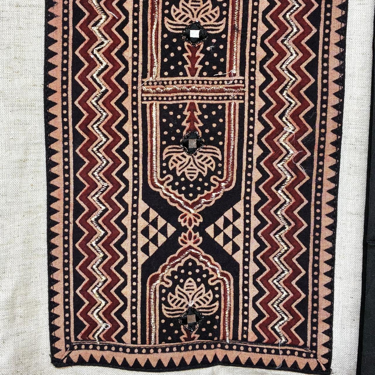 Khadi Cotton Patch Work Suit Set #2