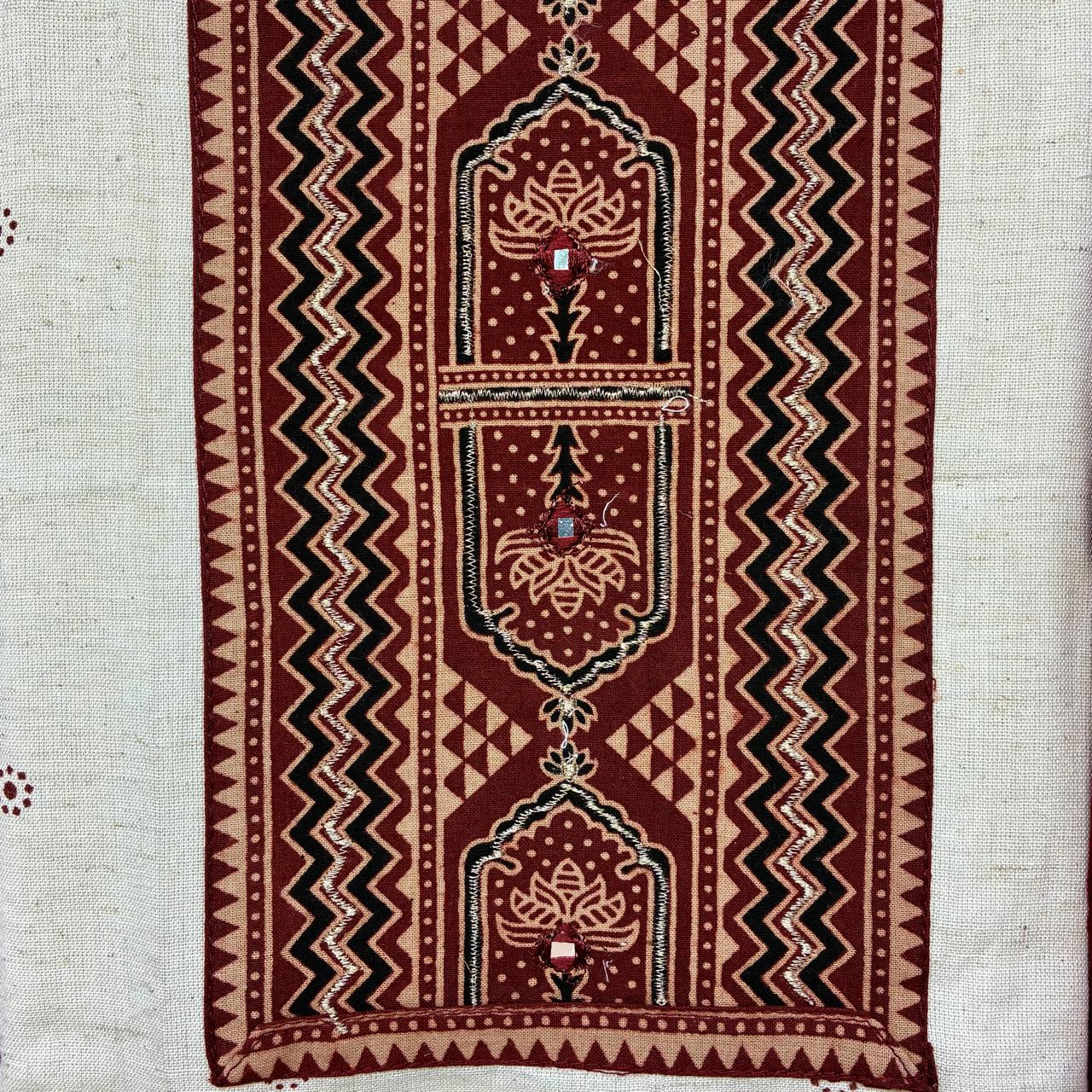 Khadi Cotton Patch Work Suit Set #3 Khadi Cotton Patch Work Suit Set #3