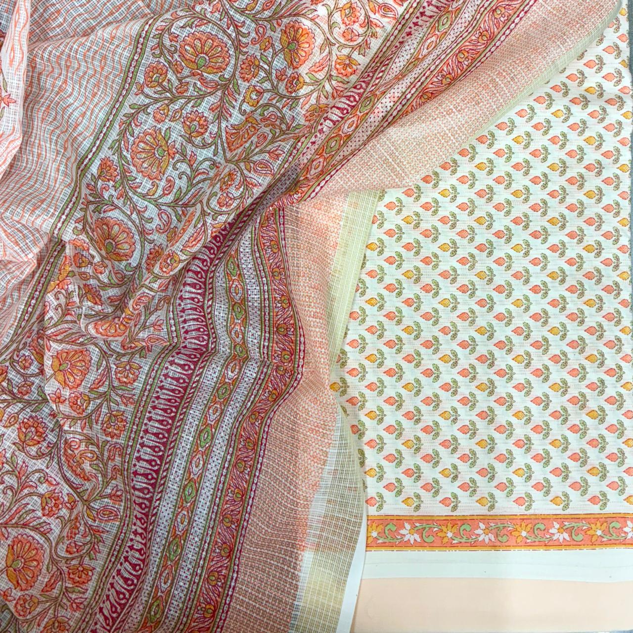 Pastel Cotton Kota Dupatta Suit Set #1 Pastel Cotton Kota Dupatta Suit Set #1