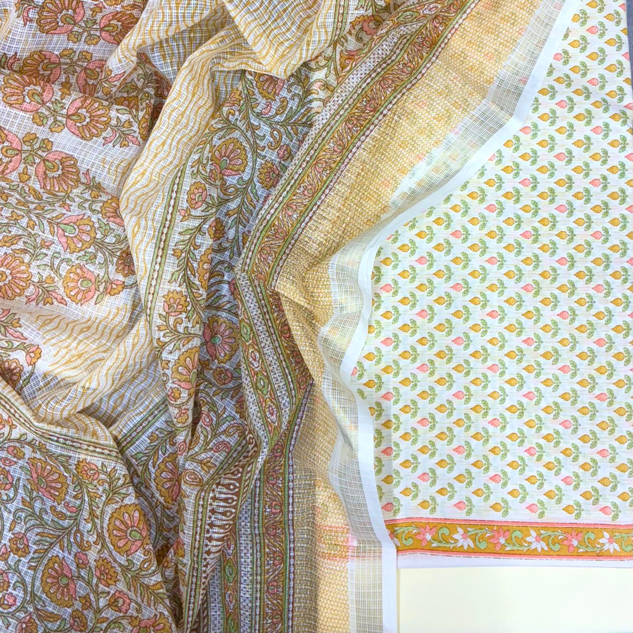 Pastel Cotton Kota Dupatta Suit Set #2 Pastel Cotton Kota Dupatta Suit Set #2
